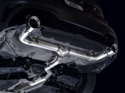 AWE 19-23 BMW 330i / 21-23 BMW 430i Base G2X Track Edition Axle Back Exhaust - Chrome Silver - Image 10