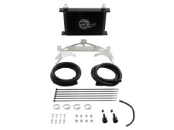 Alternative view of aFe 22-24 Toyota Tundra BladeRunner Transmission Oil Cooler Kit