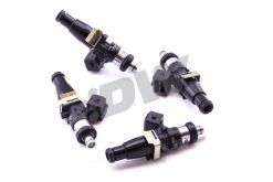 Alternative view of DeatschWerks 89-90 Nissan 240sx SOHC KA24E/CA18DET Bosch EV14 1500cc Injectors (Set of 4)