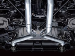 Alternative view of AWE 2023 Nissan Z RZ34 RWD Track Edition Catback Exhaust System w/ Diamond Black Tips