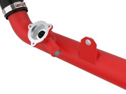 aFe 20-23 Ford Explorer ST V6 3.0L (tt) BladeRunner Aluminum Hot and Cold Charge Pipe Kit - Red - Image 4