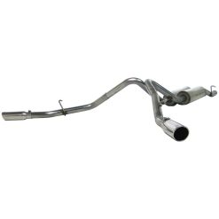 MBRP 2003-2007 Chev/GMC 1500 HD Classic 6.0L CC-SB Cat Back Dual Split Side - Image 3