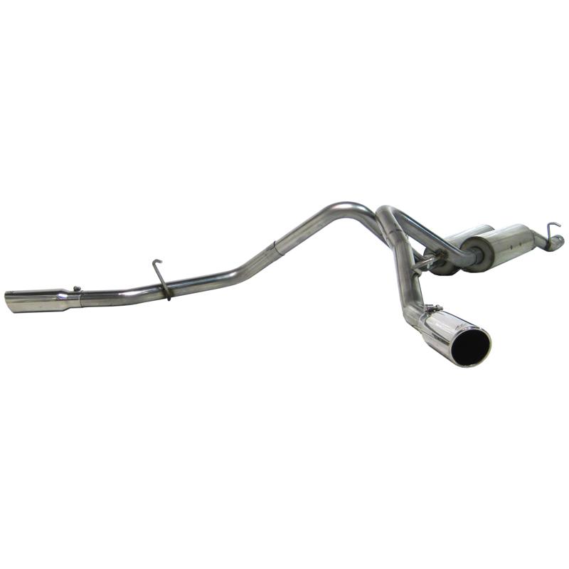 MBRP 2003-2007 Chev/GMC 1500 HD Classic 6.0L CC-SB Cat Back Dual Split Side - Image 3