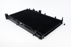 Alternative view of CSF 08-15 Subaru Impreza WRX/STI 1-Row 31mm High-Performance Aluminum Radiator - Black
