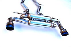 Invidia 20+ Toyota Supra (3.0) Gemini N1 w/Valve Single Layer Titanium Cat-Back - Image 4