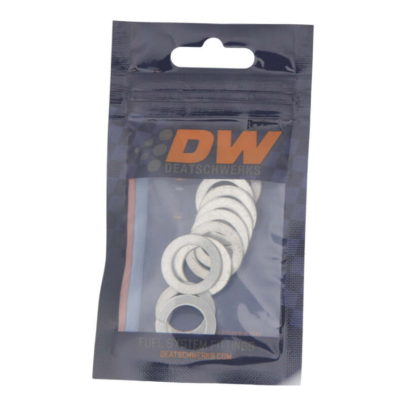 DeatschWerks -4 AN Aluminum Crush Washer (Pack of 10) - Image 5