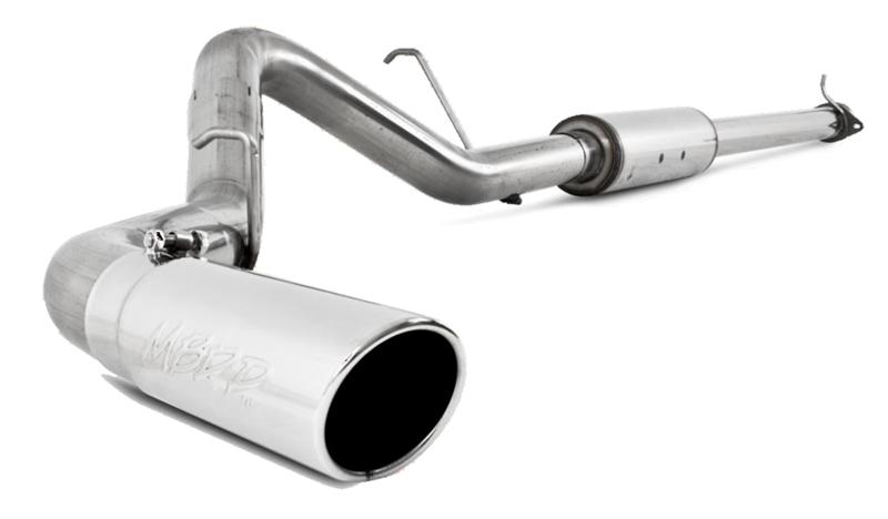 MBRP 11-19 Chevy/GMC 2500HD PU 6.0L V8 Single Side Exit Alum Cat Back Perf Exhaust - Image 3