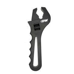 Alternative view of DeatschWerks Adjustable AN Hose End Wrench - Black Anodized