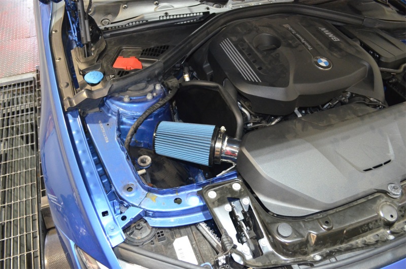 Injen 16-18 BMW 330i B48 2.0L (t) Wrinkle Red Cold Air Intake - Image 12
