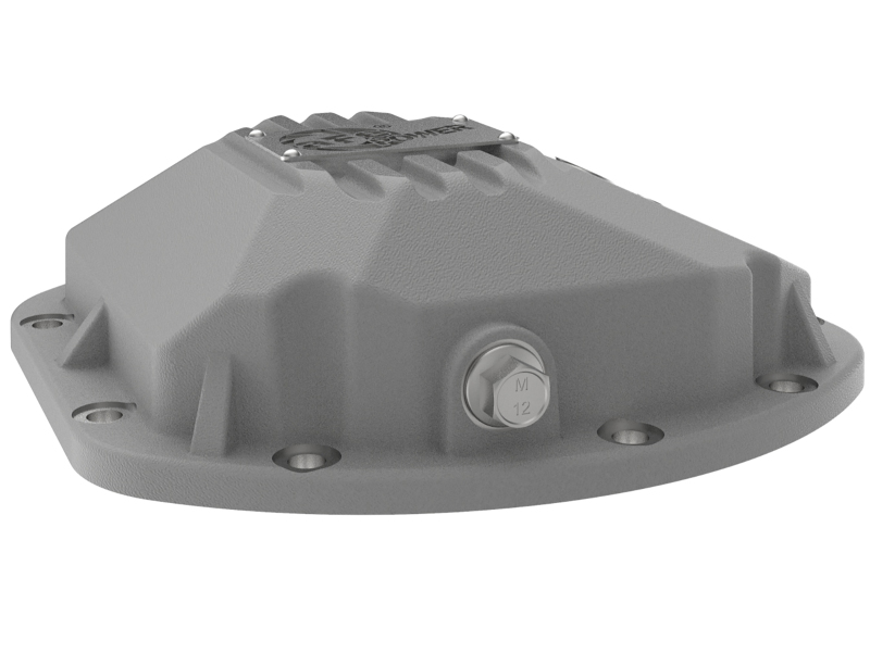 aFe 97-18 Jeep Wrangler TJ/JK Dana 30 Street Series Differential Cover w/ Machined Fins - Raw - Image 6