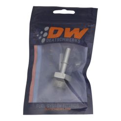 Alternative view of DeatschWerks 8AN ORB Male to 5/16in Male EFI Quick Connect Adapter - Anodized DW Titanium