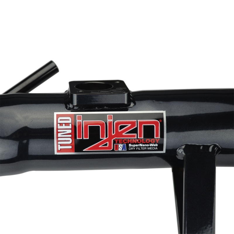 Injen 2015 Mitsubishi Lancer 2.4L 5spd Black Short Ram Air Intake - Image 4
