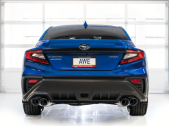 AWE Tuning 2022+ VB Subaru WRX Touring Edition Exhaust - Chrome Silver Tips - Image 6