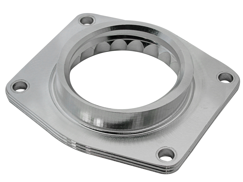 aFe Silver Bullet Throttle Body Spacers TBS 2014 GM Silverado/Sierra 1500 V8 5.3L - Image 4