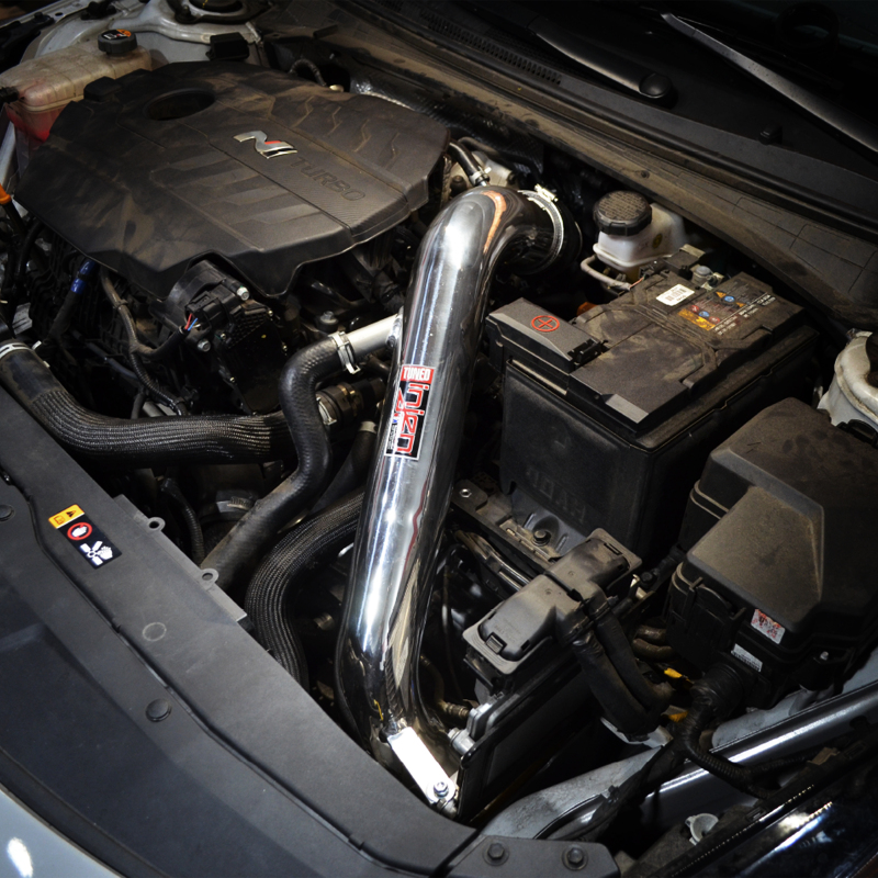Injen 22-23 Hyundai Elantra N L4-2.0L Turbo Cold Air Intake Wrinkle Red - Image 5