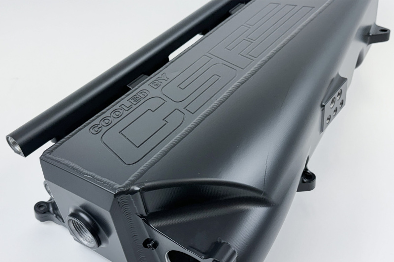 CSF Gen 2 B58 Race X Charge-Air-Cooler Manifold - Thermal Black Finish - Image 4