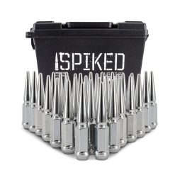 Mishimoto Mishimoto Steel Spiked Lug Nuts M14 x 1.5 32pc Set Chrome - Image 4