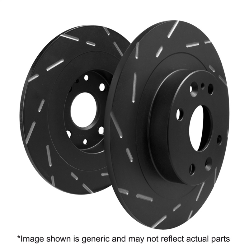 EBC 2013+ Fiat 500L 1.4L Turbo USR Slotted Rear Rotors - Image 2