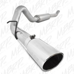 MBRP 2003-2007 Ford F-250/350 6.0L EC/CC Cat Back Single Side (Stock Cat) - Image 3