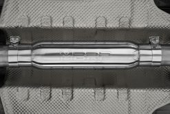 MBRP 23-24 Honda Civic Type R 2.0L T304 SS 3in Cat-Back Exhaust Triple Center Outlet w/ Carbon Tips - Image 7