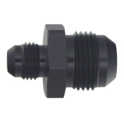 DeatschWerks 10AN Male Flare to 6AN Male Flare Reducer Straight - Anodized Matte Black