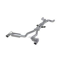 Alternative view of MBRP 2010 Chev Camaro V8 6.2L 6 Speed Dual Cat Back Round Tips  (11 Conv. MUST purchase mbrpAD1710)