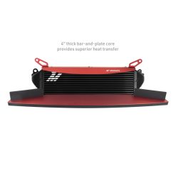 Alternative view of Mishimoto 2023+ Toyota GR Corolla Intercooler & Pipe Kit - Black Cooler - Red Pipes