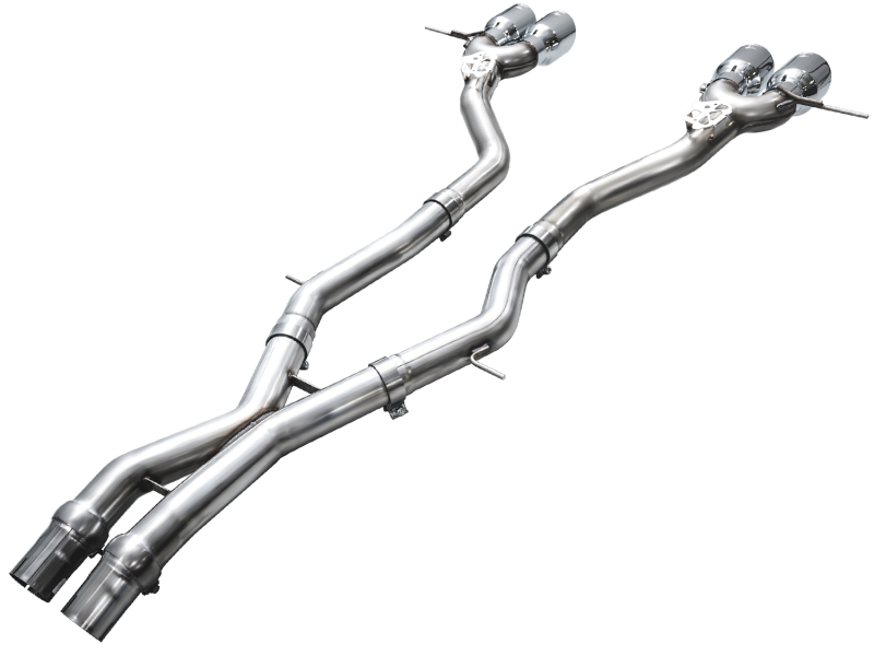 AWE Tuning 23-24 BMW G87 M2 Track Edition Exhaust - Chrome Silver Tips - Image 9