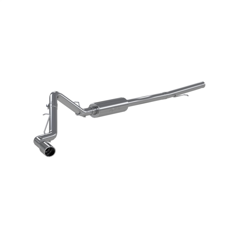 MBRP 2019+ Chevrolet/GMC Silverado & Sierra 1500 3inch Cat Back Single Side Exit Aluminized Exhaust - Image 2