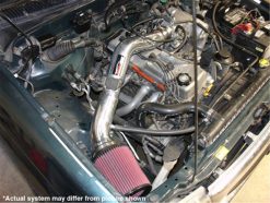 Injen 97-99 Tacoma 4 Cyl. only Wrinkle Black Power-Flow Air Intake System - Image 3