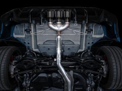 AWE Tuning 2023 Honda Civic Type R FL5 Track Edition Exhaust w/ Triple Diamond Black Tips - Image 3