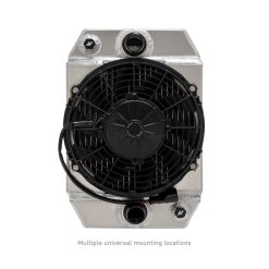 Mishimoto Universal Drag Race Performance Aluminum Radiator - Natural - Image 3