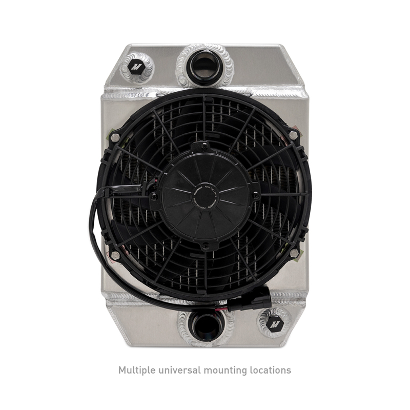 Mishimoto Universal Drag Race Performance Aluminum Radiator - Natural - Image 3