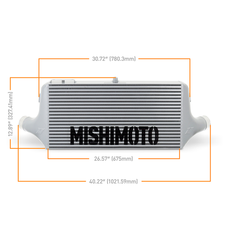 Mishimoto Universal L-Line Intercooler - Black - Image 3