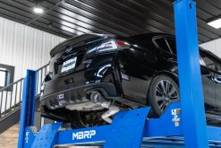 Alternative view of MBRP 15-21 Subaru WRX 2.0L/STI 2.5L/11-14 Sed 3in Cat-Back Single Rear Exit w/Carb Fiber Tips- T304