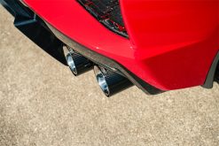 Corsa 20-23 Chevrolet Corvette C8 RWD 3in Valved Cat-Back w/ 4.5in Carbon Fiber Polished Tips - Image 5
