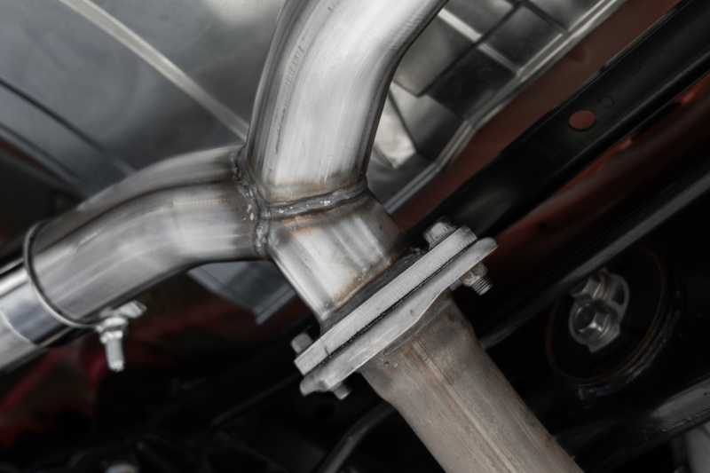 MBRP 2022 Subaru BRZ 2.4L/Toyota GR86 2.4L 2.5in Dual Split Rear Exit w/5in OD Burnt End Tips - T304 - Image 2