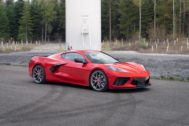 KW 2020+ Chevrolet Corvette C8 (w/ Electronic Dampers & OE Noselift) Height Adjustable Spring Kit - Image 6