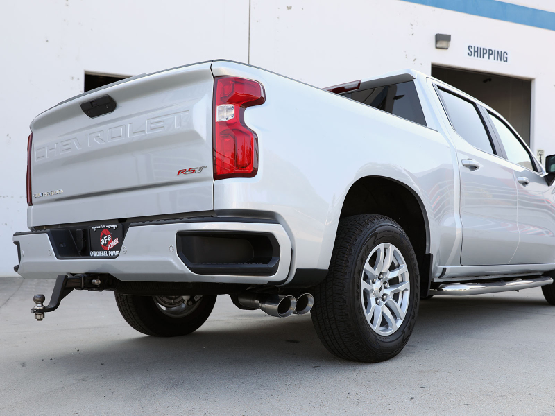 aFe Rebel XD Series 3in 304SS DPF-Back 20-21 GM Trucks L6-3.0L (td) LM2 - Dual Polished Tip - Image 5