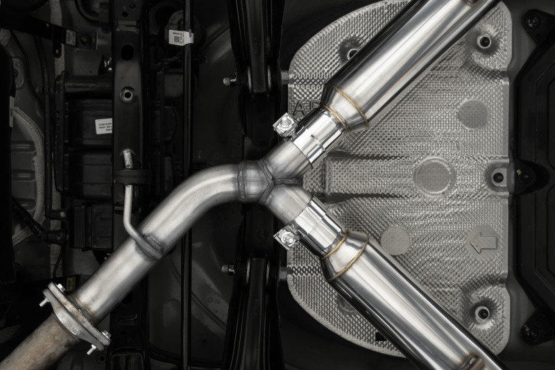 MBRP 2022-2023 Kia Forte GT 1.6L Turbo2.5in Axle-Back Dual Split Rear w/ Quad Carbon Tips - Image 4