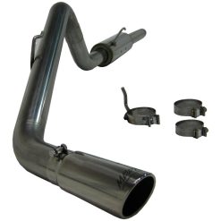 Alternative view of MBRP 2004-2005 Dodge Ram Hemi 1500 5.7L SC/CC-SB Cat Back Single Side