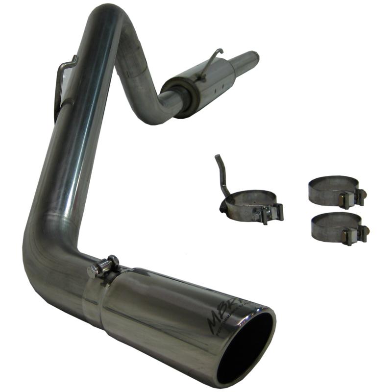 MBRP 2004-2005 Dodge Ram Hemi 1500 5.7L SC/CC-SB Cat Back Single Side - Image 2