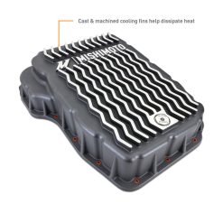 Mishimoto 2007.5 + Ram 6.7L Cummins 68RFE Transmission Pan - Cast - GR - Image 3