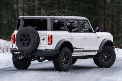MBRP 21-22 Ford Bronco 2.3/2.7L EcoBoost 2/4-Dr 3in Catback Dual Split Rear Exit Aluminized Steel - Image 4