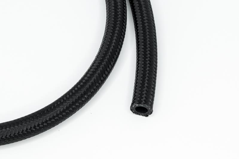 DeatschWerks 6AN Black Nylon Braided CPE Hose 10 Feet - Image 3
