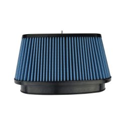 Alternative view of Injen NanoWeb Dry Air Filter 8.725x3.940 Oval neck/ 10.375x5.590 Base / 6.30 Tall w/Barb Fit