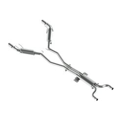 Alternative view of MBRP 2010 Chev Camaro V8 6.2L Automatic (L99) 3 Dual Cat Back Round Tips T409