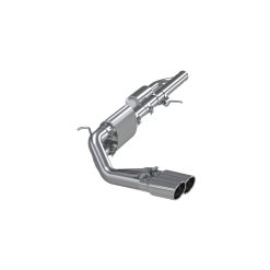 Alternative view of MBRP 09+ Chevrolet Silverado 1500 3in Cat Back Pre-Axle Dual Outlet w/ 4in Tip - T304