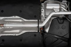 MBRP 2022 VW Golf GTI MK8 T304 SS 3in Cat-Back Exhaust 2.5in Dual Split Rear w/ Carbon Fiber Tips - Image 3