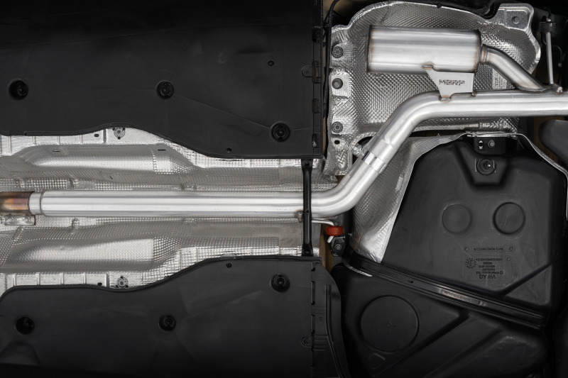 MBRP 2022 Volkswagen Golf GTI MK8 T304 SS 3in Cat-Back Exhaust 2.5in Dual Split Rear w/ SS Tips - Image 3